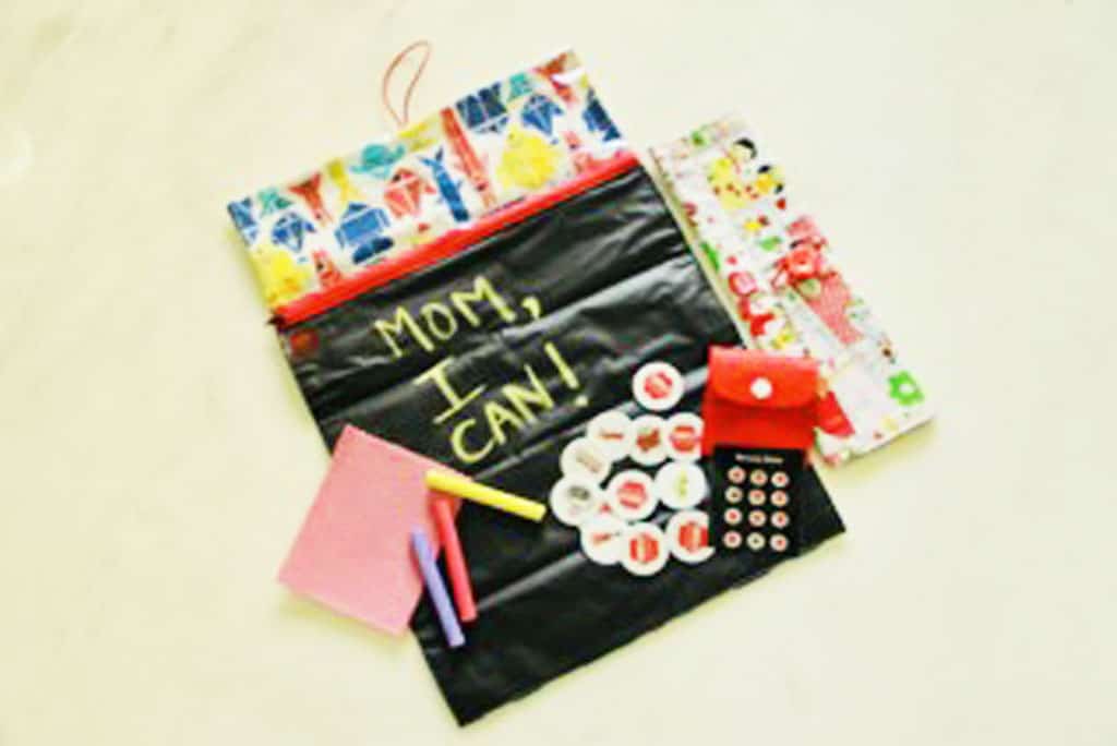 chalkboard roll and memory game