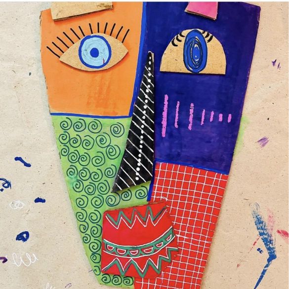 Picasso Inspired Art For Kids - Mom I Can