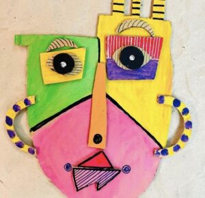 art for kids, picasso inspired art for kids