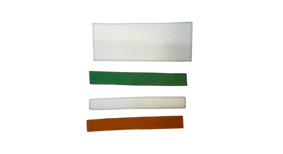 flag strips for green orange and white colours